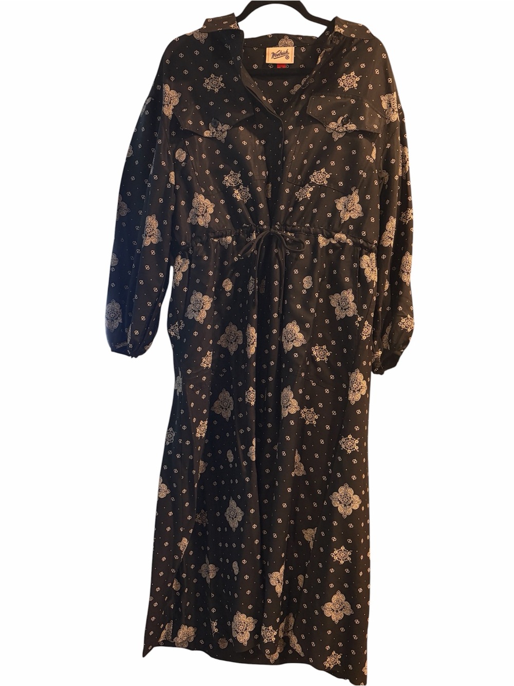 Woolrich x Target Long Button-Front Bandana Dress